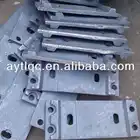 iron base plate for rail fastening