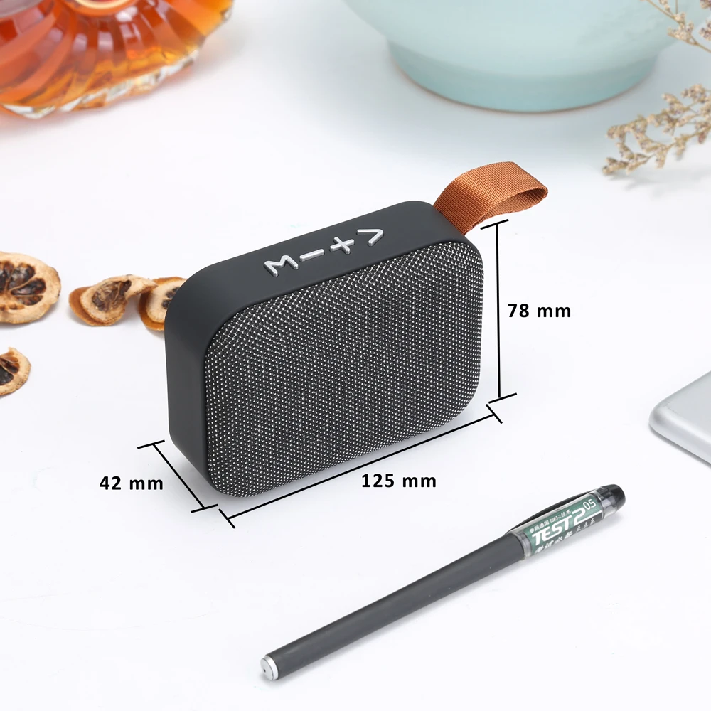 2019 new products high-end aluminium vatop mini portable bluetooth speaker with fm radio - ANKUX.COM