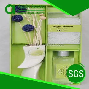 home aroma reed diffuser gift set/aroma diffuser with scented
