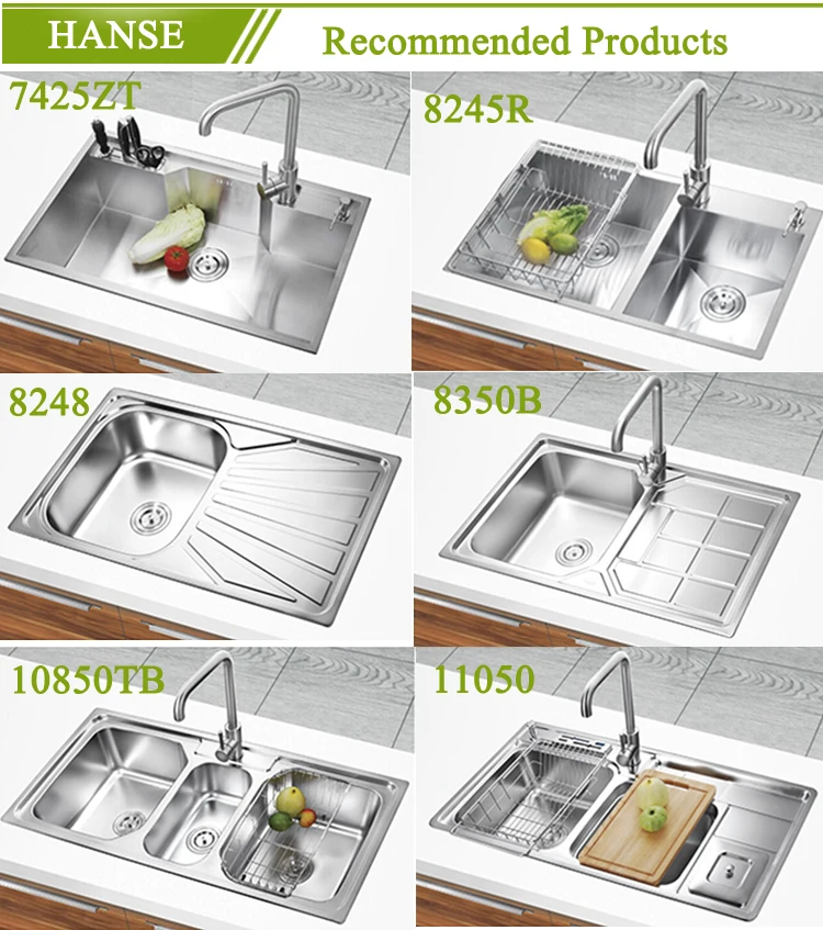K Esr12050k Double Bowl Stainless Steel Sink With Drainboard 1200mm Kitchen Sink View Double Bowl Stainless Steel Sink With Drainboard Hanse