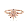 New design dainty diamond jewellery starburst midi ring for women