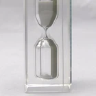Beautiful upscale souvenir colored resin hour glass 3 5 min