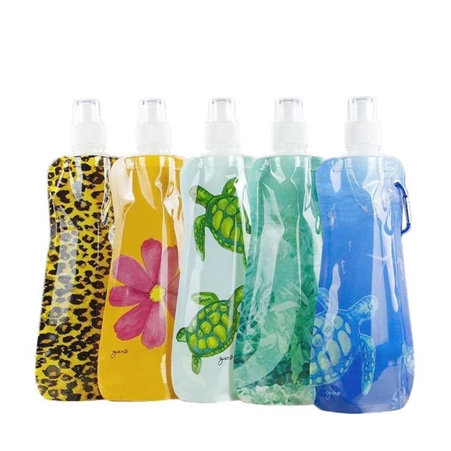 eco-friendly sports water bottle 480ml plastic bottle pot pe