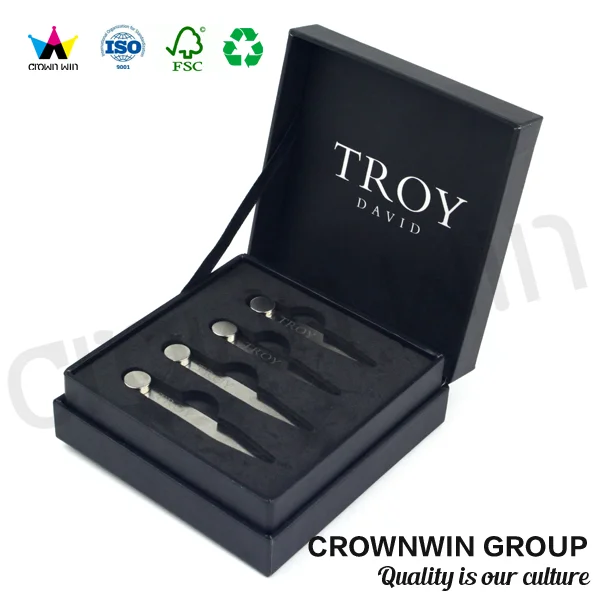 fashion paper gift packaging box for cosmetic gift set