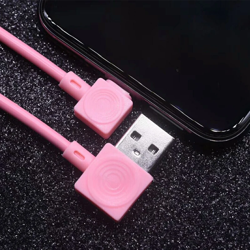 Best Selling Wholesale Game Player 90 degree L Shape Cheap Charger Cable Type C/Android/for iPhone Datle USB Cable Charging - ANKUX.COM