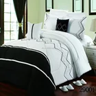 8 pcs embroidery design wholesale luxury bedding set comforter set