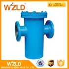 WZLD Alibaba China Marine Water ANSI Standard Cast Iron & Ductile Iron Flanged Basket Strainer