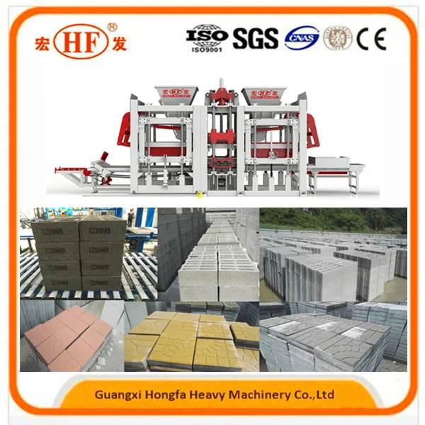 Saudi Arabia Concrete Sand Brick Hollow Block Making Machine for Wall Construction