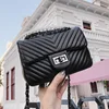 Free Shipping ladies leather quilted shoulder handbags summer crossbody bags for women