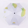 heat transfer straight 3 folded umbrella photo print umbrella any design available
