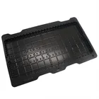 Best selling black esd electronic blister packaging pcb tray