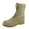 High ankle suede leather rubber sole military army desert boots men
