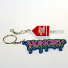 Eco friendly material custom 2d 3d logo shaped promotional soft pvc keychain