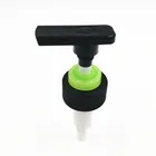 Customized 33/410 black lotion pump up/down lock for bottle
