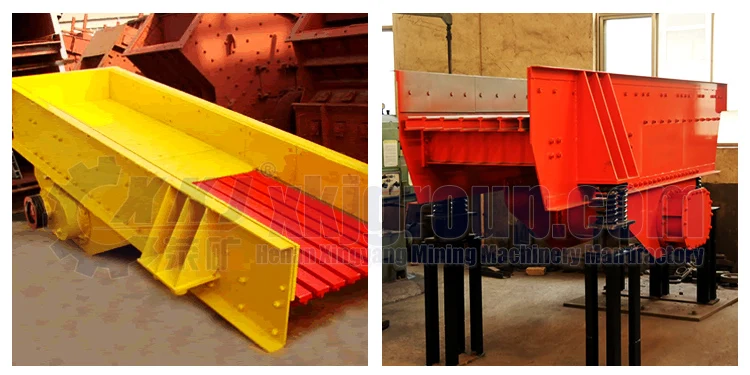 Linear vibrating feeder