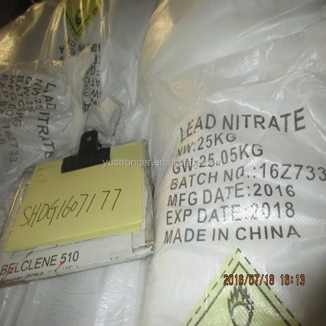 lead nitrate 10099-74-8 for gold mining