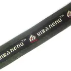 Black and white polyester piping tape pp webbing tape for garment