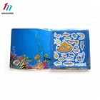 Custom magnetic games book for kids educational magnetic toys sets