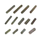 Manufacturers direct selling flat key carbon steel flat key chain with large quantity