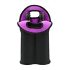 Custom Promotion Black 2 Pack Neoprene Wine Bottle Cooler Bag Tote Bag