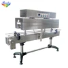 Factory price semi automatic plastic cap shrink wrap machine