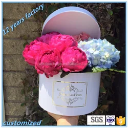 end preserved fresh flower gift box cardboard boxes for flowers