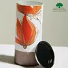 plain printing recycled kraft round box food paper tea canister with metal end cap shenzhen supplier fancy price top sale