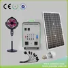 mobile home all in one solar panel system with 8 led lights and mobile phone charger 200W solar panel
