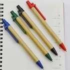 create account eco friendly holder 0.5mm ballpoint cheap wood pen