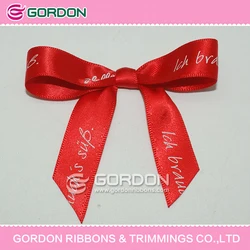bow or holiday wrapping decoration,satin ribbon bow for gift box