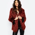 Ladies faux fur coat women winter clothes 2017