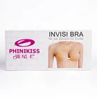 White flat normal shape latex silica gel bra packaging paper box
