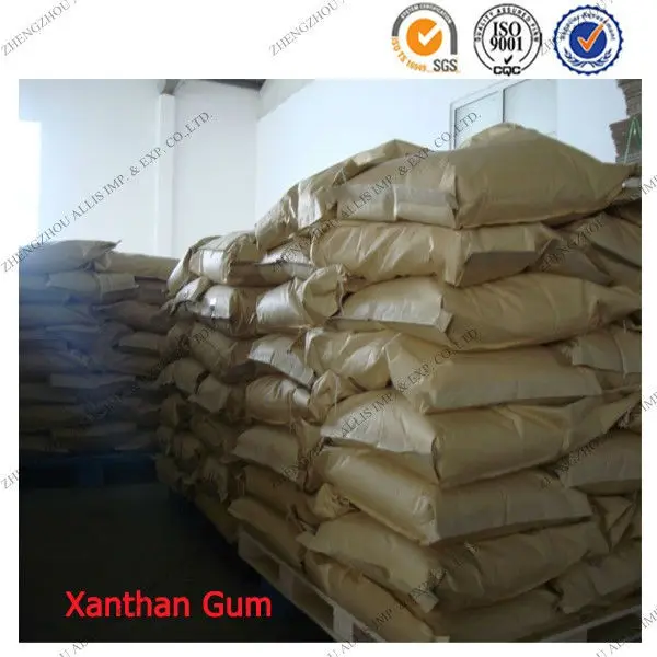 Halal Food Additives 80/200mesh E415 Xanthan Gum With Best Xanthan Gum