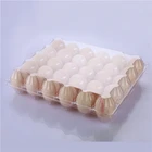 Eco-friendly 30 holes PVC Plastic Egg Tray low price