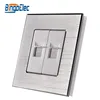 white glass internet lan wall socket data socket RJ45