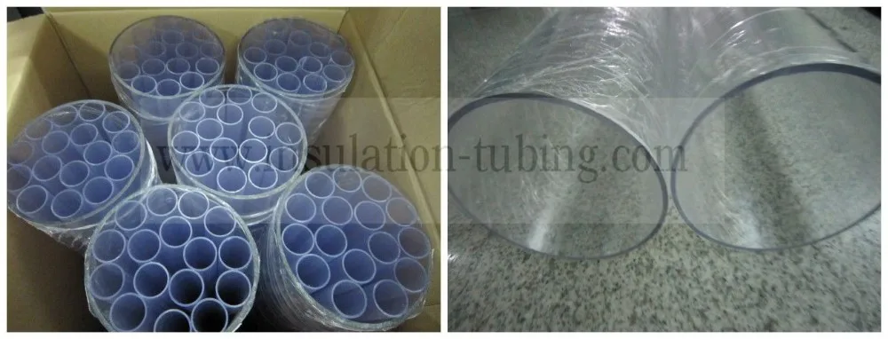 Acrylic Transparent Hard PVC Tube Large Diameter Rigid PVC Pipe