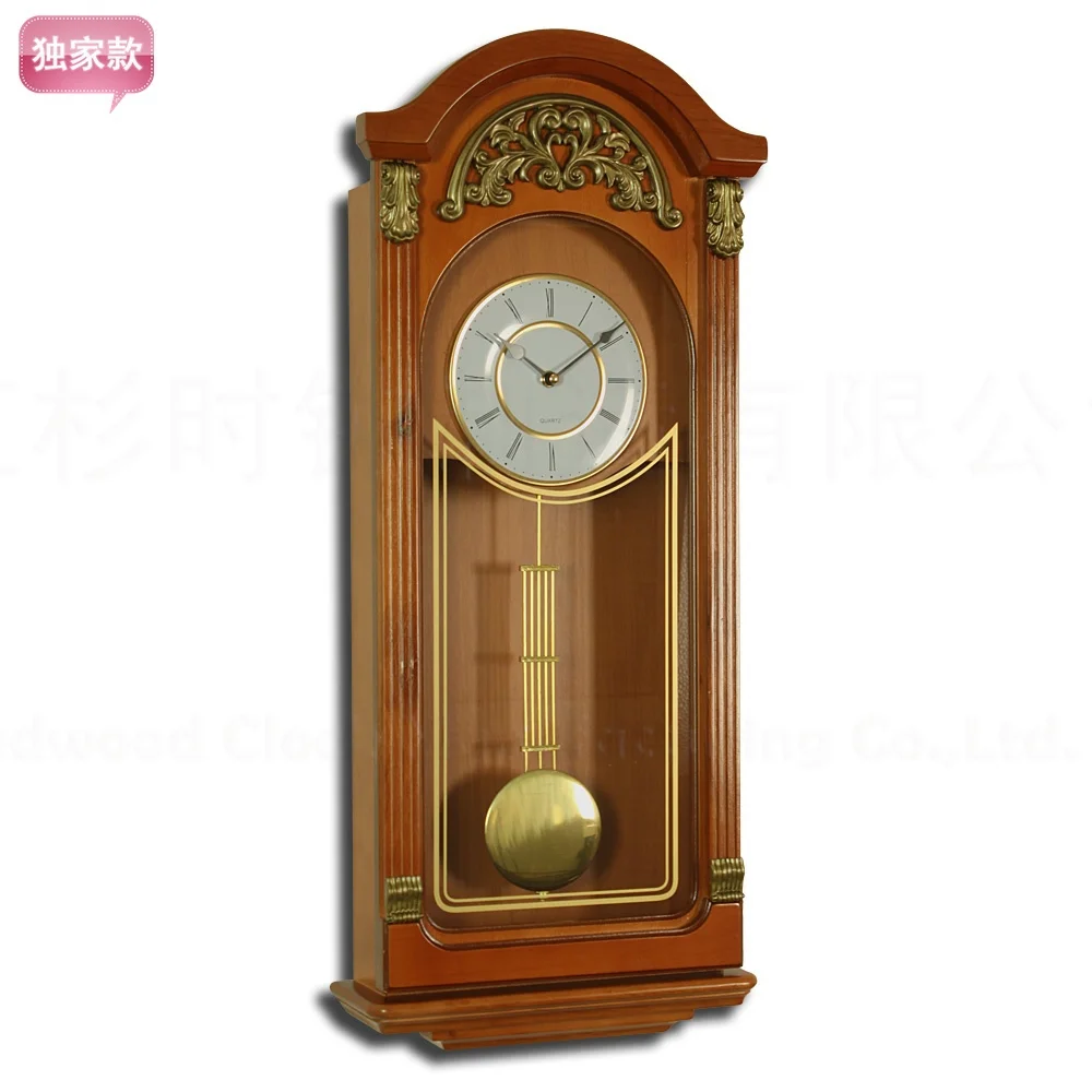 European and American trade exports Wall / Wood Clock / European Pendulum / living room classic fashion wall clock / RQ502