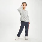 New Autumn soft optional collocation short knit grid children clothes