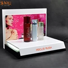 OEM ShenZhen Manufacturer Acrylic Skincare Display Stand With LED