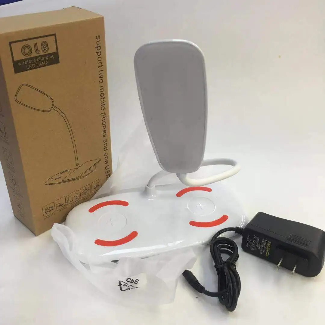 wireless charger with LED light