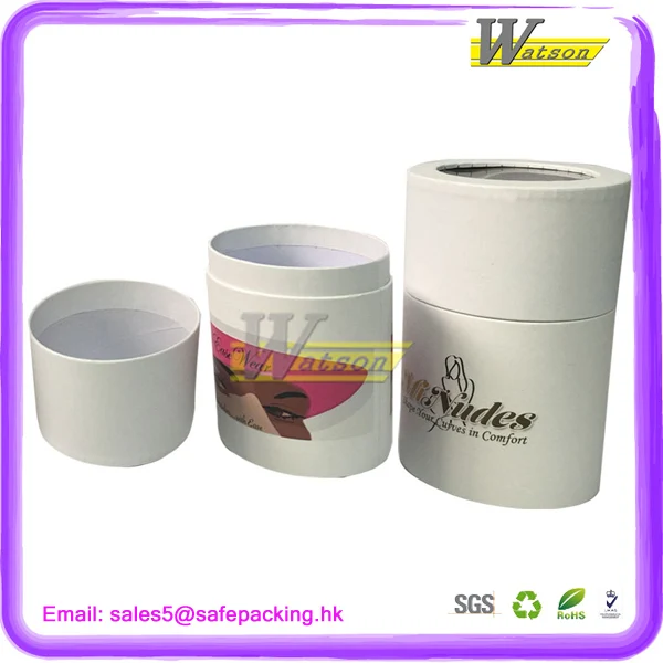recycled handmade wholesale round cardboard paper set gift box