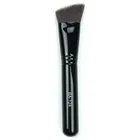 Custom Wholesale Top Grade High Fibre Wool Oblique single Mini Blush Brush Make Up