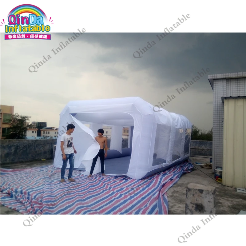 inflatable spray booth paint tent43