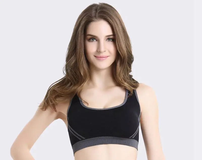 11 Color 3 Size Hot Sale No Rims Women Underwear Sports Bra Top Brand 2015 Cheap Female Vest Push Up Tank Fitness Running Bra