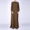 /product-detail/fashion-plain-long-women-saudi-abaya-wholesale-islamic-clothing-muslim-dress-60752334421.html