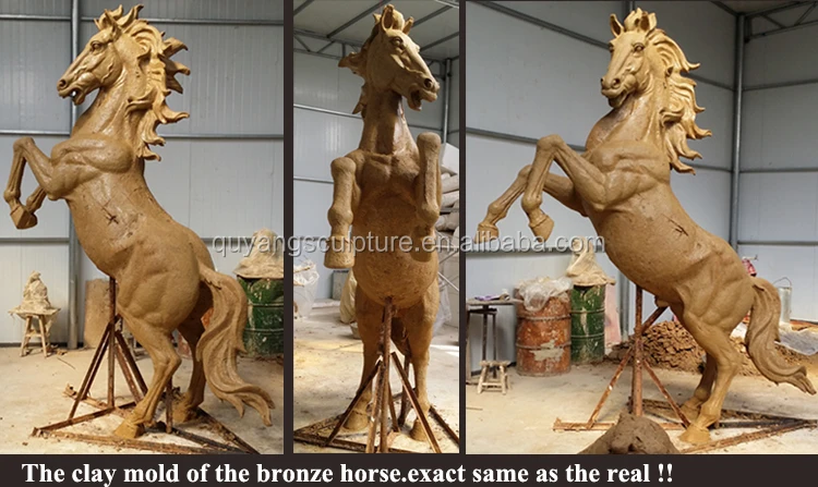 life size bronze horse statue sculpture