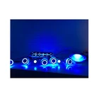 Jacuzzi bathtub LED air bubble jet round plastic spa light