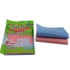 Kitchen water absorbent spunlace nonwoven cleaning wash cloth,spunlace nonwoven folded cleaning cloths