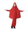 Wholesale High Quality Muslim Kids Abaya Dress Islamic Children Clothing Malaysia Girls Long Dress