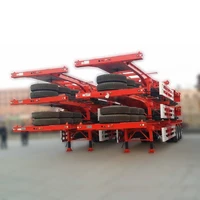 Cheap 3 Axle 20ft 40ft Container